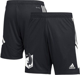 Men's Black Minnesota United Fc Soccer Training Aeroready Shorts