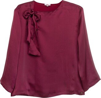 Niza Blouse With Lacing At The Neckline