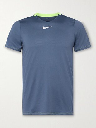 Nike Tennis Court Advantage Slim-Fit Logo-Print Dri-FIT Mesh T-Shirt