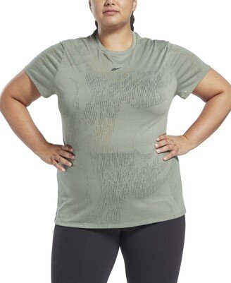 Plus Size Burnout Training T-Shirt