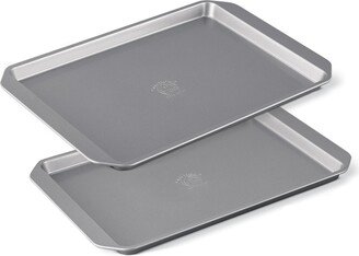 Collections Etc Dishwasher-Safe Non-Stick Sheet Cake Layer Pans - Set of 2