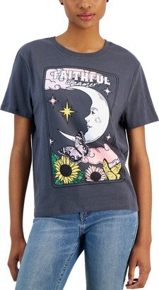 Love Tribe Juniors' Faithful Dreamer Short-Sleeve T-Shirt