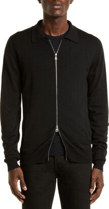 Men's Alston Merino Wool Full Zip Sweater