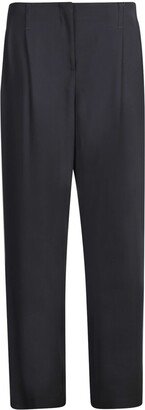 Straight Leg Pleated Trousers-AA