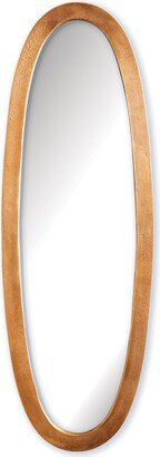 Porch & Petal Lamelle Oval Mirror