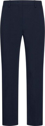 Straight-Fit Cropped Pants-AB