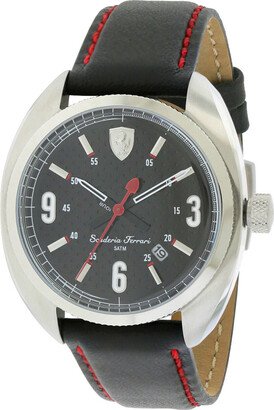 Men's Leather Watch-AR