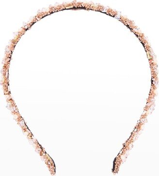 Crystal Coated Skinny Headband