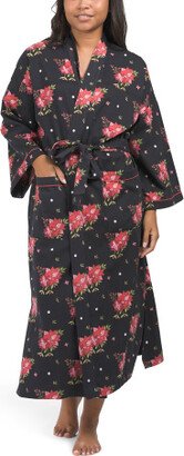 Flannel Noelle Robe for Women