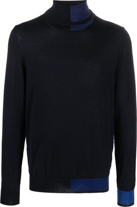 Roll-Neck Merino Wool Jumper-AM