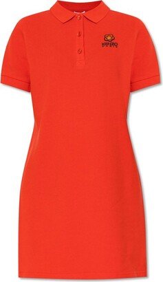 Boke Flower Crest Polo Dress