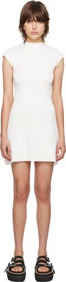 SSENSE Exclusive White Qipao Minidress