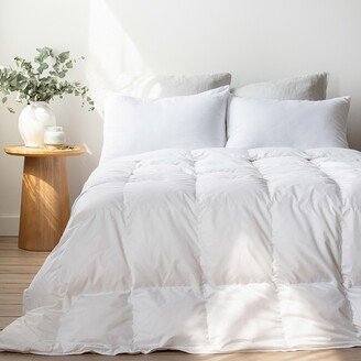 Bokser Home All Season 700 fill Power Luxury White Duck Down Comforter - Twin/Twin Xl