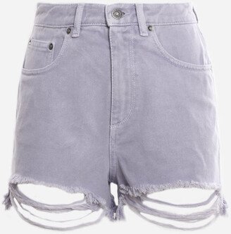 Shorts Made Of Cotton Denim