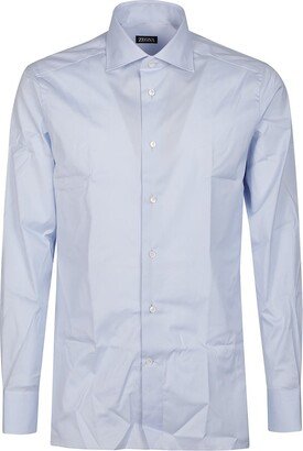 Buttoned Long-Sleeved Shirt-BO
