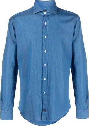 Denim-Effect Shirt