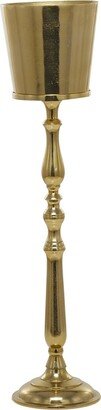 Peyton Lane Traditional Solid Gold Aluminum Wine Holder