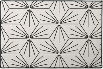 Door Mats: Sun Tile - Neutral Door Mat, Beige