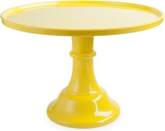 Yellow Pedestal Cake Stand