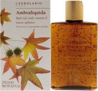 Ambraliquida Bath Gel With Vitamin E Micro-Spheres by LErbolario for Unisex - 8.4 oz Shower Gel