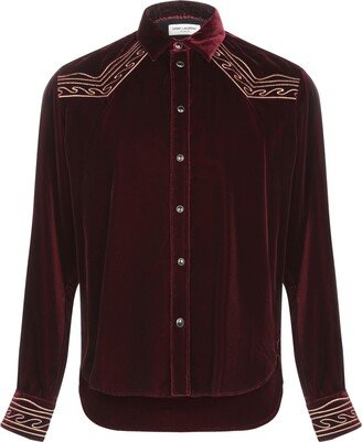 Shirt Burgundy-AA