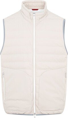 Zipped Down Gilet-AB