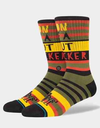 x Elf Son Of A Nutcracker Mens Crew Socks