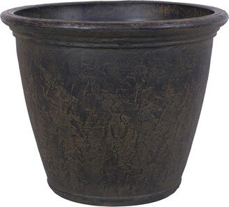 Sunnydaze Decor 24 in Anjelica Unbreakable Polyresin Planter - Sable Finish