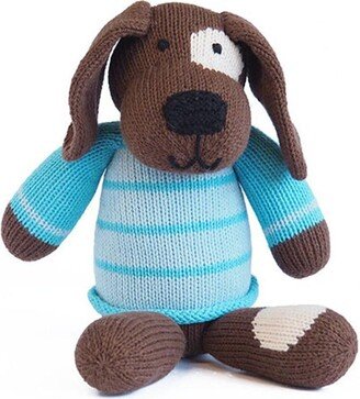 Melange Collection Spotted Dog Plush Toy in Sweater