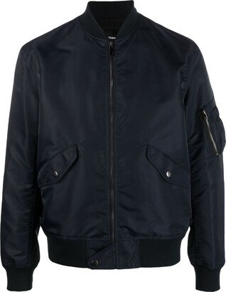 Long-Sleeve Bomber Jacket-AA