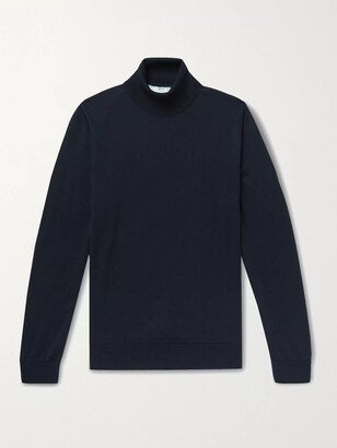 Slim-Fit Merino Wool Rollneck Sweater-AB