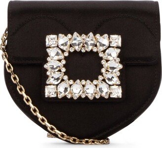 Embellished Foldover Top Clutch Bag-AB