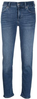 Slim-cut ankle jeans