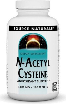 Source Naturals, Inc. N-Acetyl Cysteine 1000 mg 180 Tablet