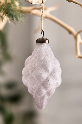 Frosted Pine Cone Ornament