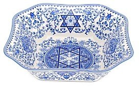 Judaica Square Salad/Serving Dish