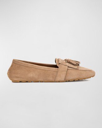 Quinna Suede Kiltie Tassel Loafers