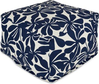 Plantation Ottoman Square Pouf 27 x 17