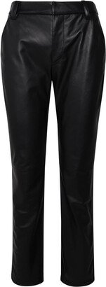 Black Leather Pants-AA