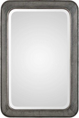 Diva At Home 30.25 Jarno Industrial Iron Wall Mirror