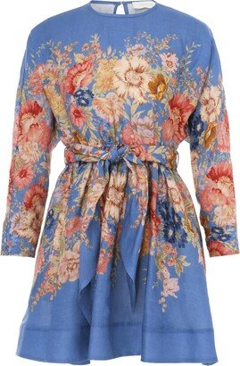 August Long Sleeve Mini Dress