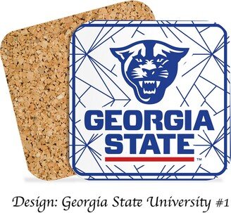 Georgia State University Beverage Coasters Square | Set Of 4