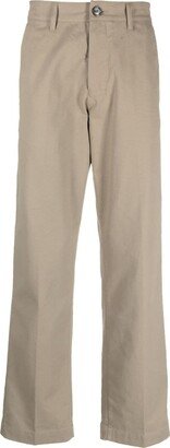 Straight-Leg Cotton Chino-Trousers