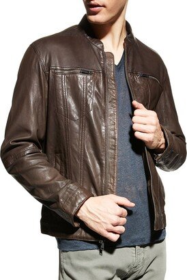 Men's Lambskin Leather Jacket