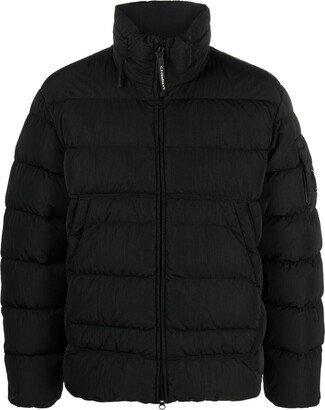 Lens-detail padded jacket-AC