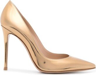 Gianvito 105mm metallic pumps