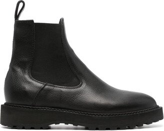 Alberone leather chelsea boots