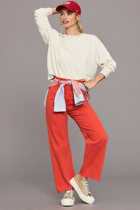 Penny High-Rise Crop Wide-Leg Jeans