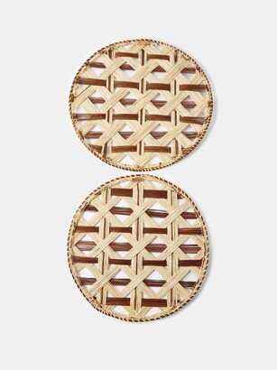 Set Of Two Napoli Iraca Placemats-AA