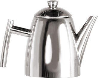 Primo 18/10 Stainless Steel Teapot with Infuser, Mirror Finish, 22 oz